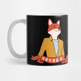 Voyage - Traveling fox Mug